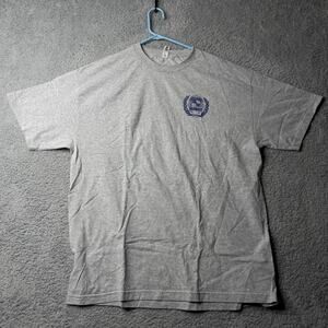 Vintage Honolulu Police Shirt Men's XL Gray HPDt Graphic Short Sleeve